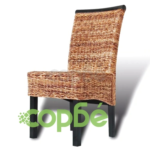 Трапезни столове 4 бр абака и мангово дърво масив ➤ топ цена ➤ sorbe.bg