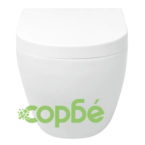 Окачена тоалетна с казанче, керамика, бяла ➤ топ цена ➤ sorbe.bg