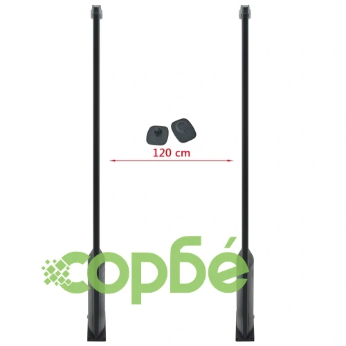 RF антенна система с тагове и детачери за тагове 8,2 MHz черна ➤ топ цена ➤ sorbe.bg