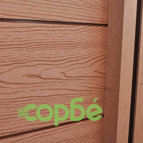 Градински оградни панели, 2 бр, WPC, 361 см, кафяви ➤ топ цена ➤ sorbe.bg