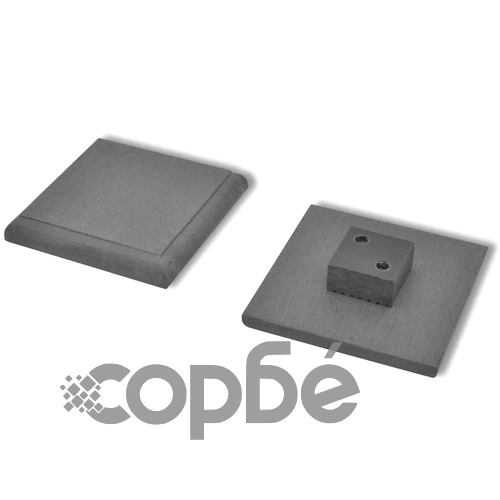 Градински оградни панели, 4 бр, WPC, 715 см, сиви ➤ топ цена ➤ sorbe.bg