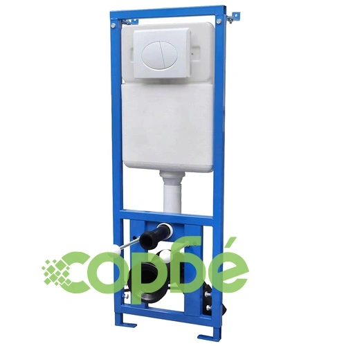 Окачена тоалетна чиния, със скрито казанче, керамична, черна ➤ топ цена ➤ sorbe.bg