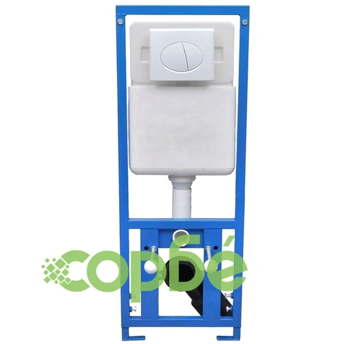 Окачена тоалетна чиния, със скрито казанче, керамична, черна ➤ топ цена ➤ sorbe.bg