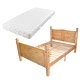Легло с матрак, бор, мексикански стил Корона, 160x200 см 