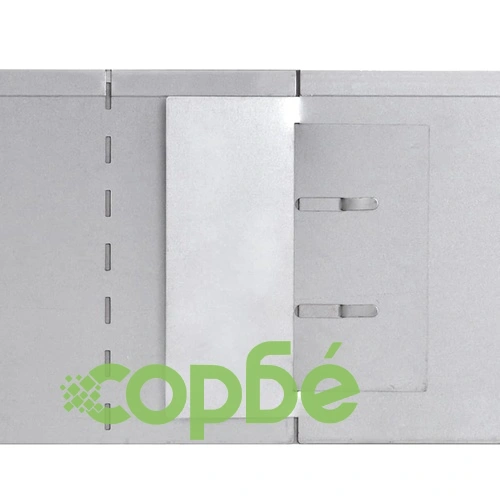 Бордюрни ленти, 10 бр, поцинкована стомана, 100x20 см ➤ топ цена ➤ sorbe.bg