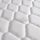 Легло с матрак от мемори пяна акация масив и стомана 140x200 см