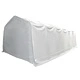 Палатка за съхранение PVC 550 г/м² 6x12 м бяла