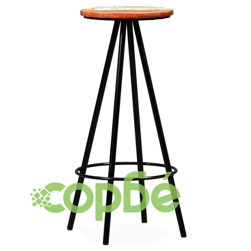 Бар комплект, 3 части, акациево и регенерирано дърво масив ➤ топ цена ➤ sorbe.bg