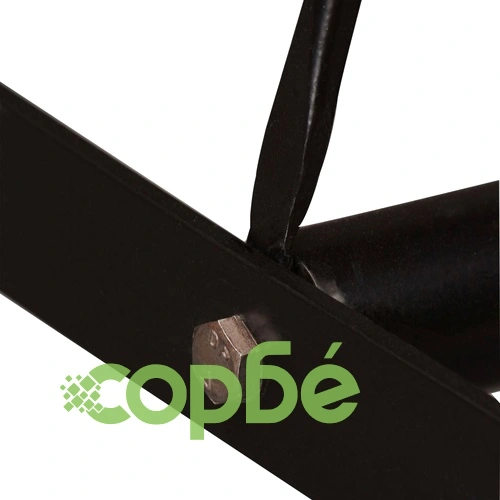 Бар комплект, 5 части, акация масив, естествена кожа и канава ➤ топ цена ➤ sorbe.bg