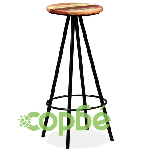 Бар комплект, 7 части, акациево и регенерирано дърво масив ➤ топ цена ➤ sorbe.bg