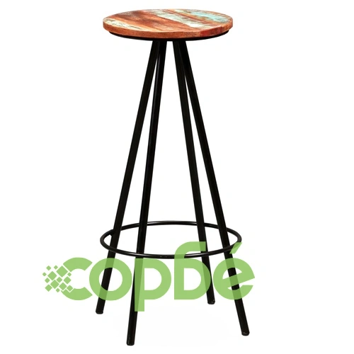 Бар комплект, 3 части, регенерирано дърво масив ➤ топ цена ➤ sorbe.bg