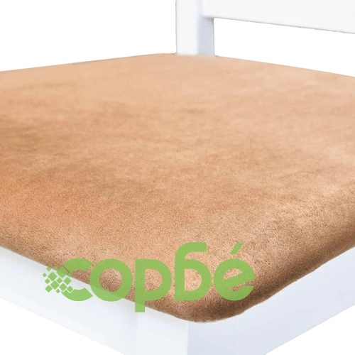 Комплект бар маса и столове 5 части дърво масив естествен и бял ➤ топ цена ➤ sorbe.bg