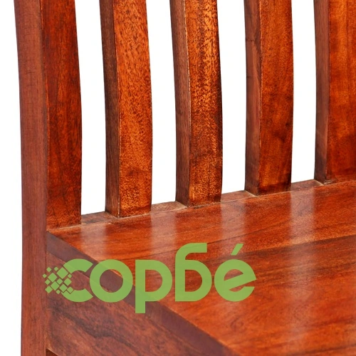 Комплект трапезна маса от 7 части, акация и манго масив ➤ топ цена ➤ sorbe.bg