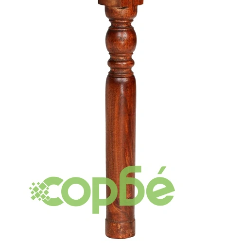 Комплект трапезна маса от 5 части масивно акациево дърво ➤ топ цена ➤ sorbe.bg