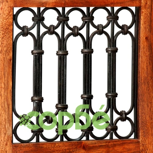 Комплект трапезна маса от 5 части масивно акациево дърво ➤ топ цена ➤ sorbe.bg