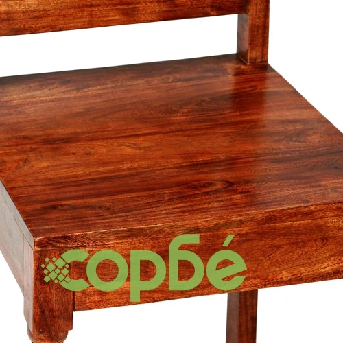 Комплект трапезна маса, 7 части, акация масив с финиш шишам ➤ топ цена ➤ sorbe.bg