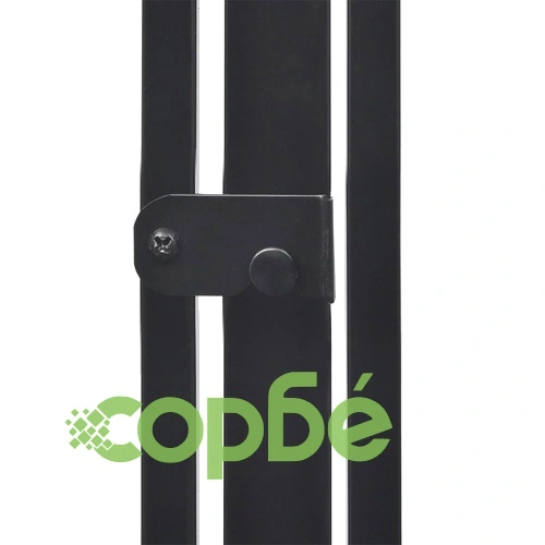 Параван за камина за домашни любимци, черен, стомана ➤ топ цена ➤ sorbe.bg