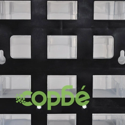 Шкаф за инструменти с 41 чекмеджета, 2 бр, пластмаса ➤ топ цена ➤ sorbe.bg