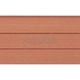 Комплект WPC ограда, 5 квадратни панела, 879x187 см, кафява
