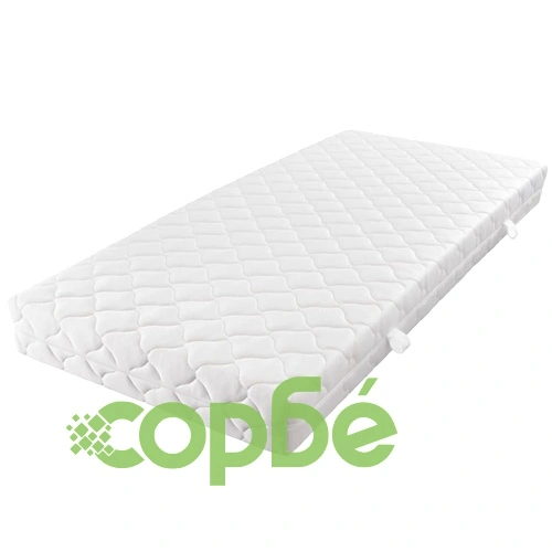 275848  Bed with Mattress Black Metal 160x200 cm(246742+241404) ➤ топ цена ➤ sorbe.bg