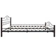 275859  Bed with Memory Foam Mattress Metal 180x200 cm(246743+241076)