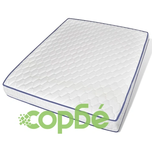 275859  Bed with Memory Foam Mattress Metal 180x200 cm(246743+241076) ➤ топ цена ➤ sorbe.bg