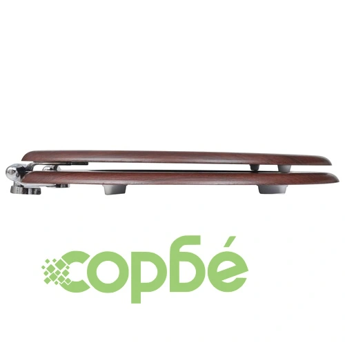 Тоалетни седалки с плавно затваряне, 2 бр, МДФ, кафяви ➤ топ цена ➤ sorbe.bg