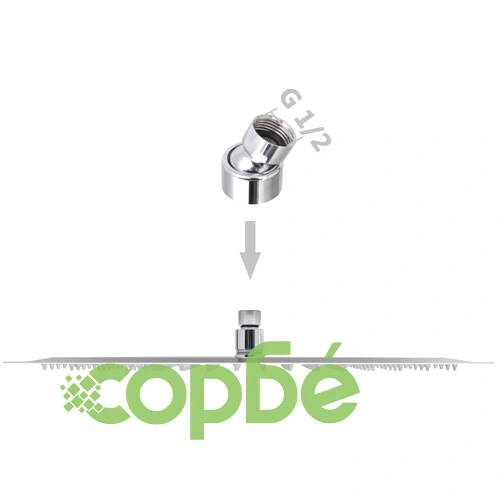 Душ пити от неръждаема стомана, 2 бр, 30x40 cм ➤ топ цена ➤ sorbe.bg