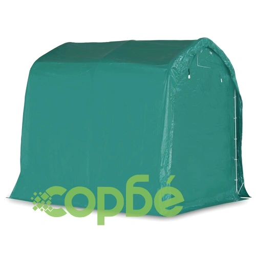 Гаражна тента, PVC, 1,6х2,4 м, зелена ➤ топ цена ➤ sorbe.bg