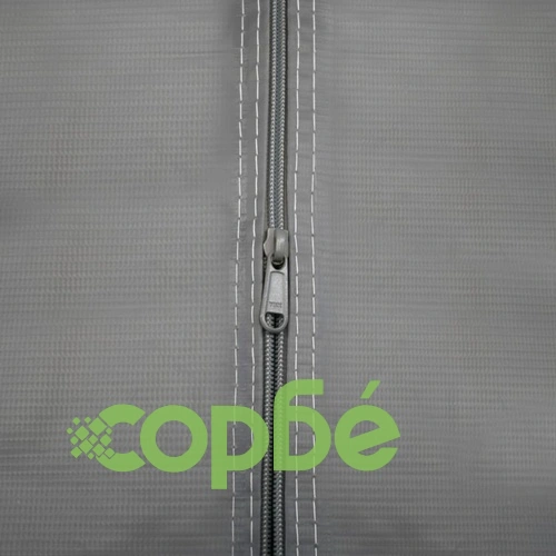 Палатка за съхранение, PVC, 4x8 м, сива ➤ топ цена ➤ sorbe.bg