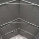 Палатка за съхранение, PVC, 4x8 м, сива
