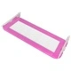 Ограничители за детски легла, 2 бр, розови, 102x42 см