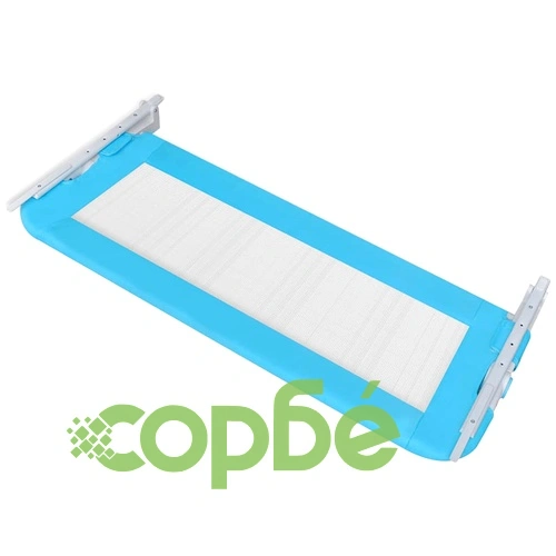 Ограничители за детски легла, 2 бр, сини, 102x42 см ➤ топ цена ➤ sorbe.bg