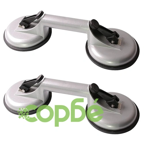 ProPlus Вакуумни подемници с 2 смукателни глави, 2 бр, алуминий ➤ топ цена ➤ sorbe.bg