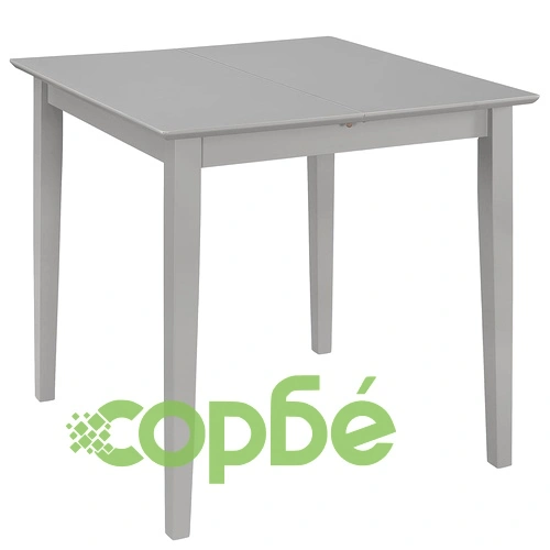 Трапезен комплект от 3 части, МДФ, сив ➤ топ цена ➤ sorbe.bg