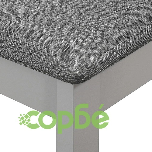 Трапезен комплект от 5 части, МДФ, сив ➤ топ цена ➤ sorbe.bg