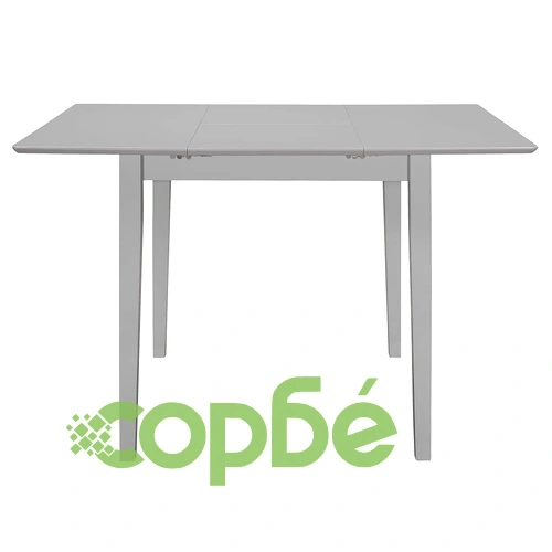 Трапезен комплект от 5 части, МДФ, сив ➤ топ цена ➤ sorbe.bg