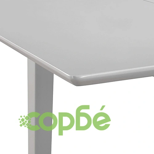 Трапезен комплект от 5 части, МДФ, сив ➤ топ цена ➤ sorbe.bg