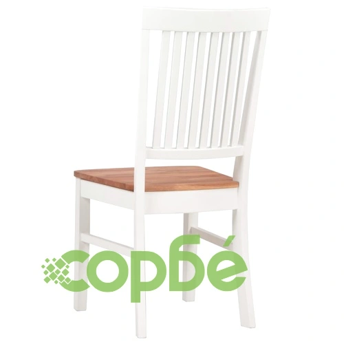 Трапезен комплект от 5 части, дъбова дървесина масив ➤ топ цена ➤ sorbe.bg