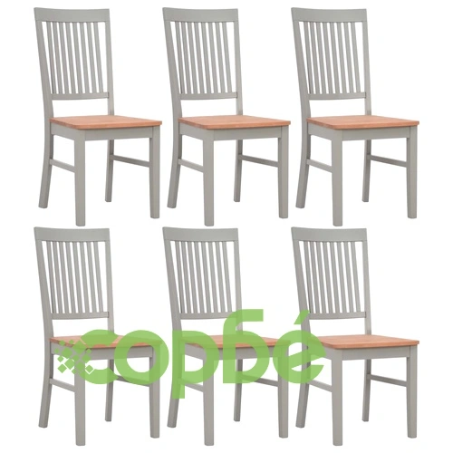 Трапезен комплект от 7 части, дъб масив ➤ топ цена ➤ sorbe.bg