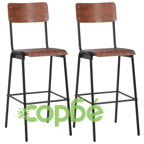 Бар комплект от 3 части, стомана, кафяво и черно ➤ топ цена ➤ sorbe.bg