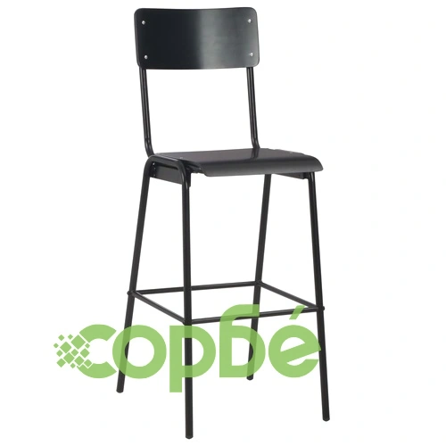 Бар комплект от 3 части, стомана, черен ➤ топ цена ➤ sorbe.bg