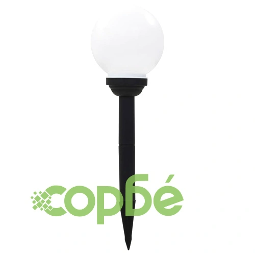 Външни соларни лампи 8 бр LED сферични 15 см RGB ➤ топ цена ➤ sorbe.bg
