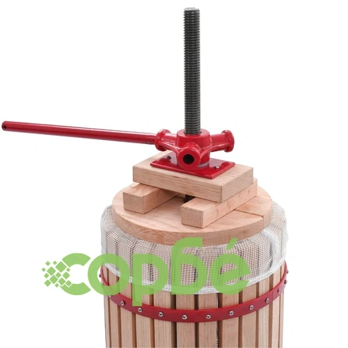 Преса за плодове и вино + дробилка, комплект от 2 части ➤ топ цена ➤ sorbe.bg