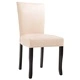 277163  Dining Chairs 6 pcs Cream Faux Leather (3x249041)