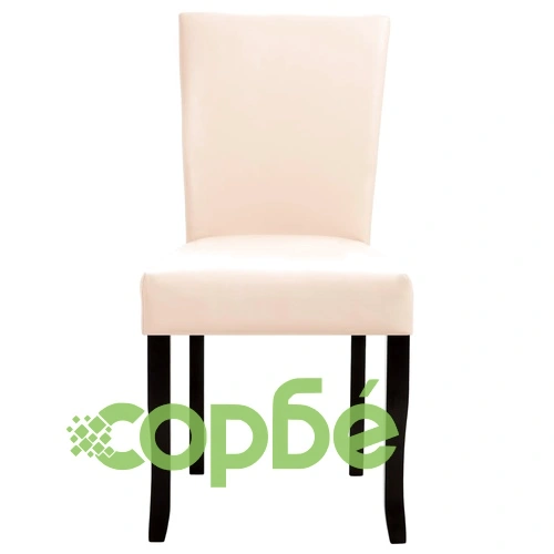277163  Dining Chairs 6 pcs Cream Faux Leather (3x249041) ➤ топ цена ➤ sorbe.bg