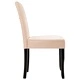 277163  Dining Chairs 6 pcs Cream Faux Leather (3x249041)