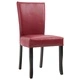 277165  Dining Chairs 6 pcs Wine Red Faux Leather (3x249042)