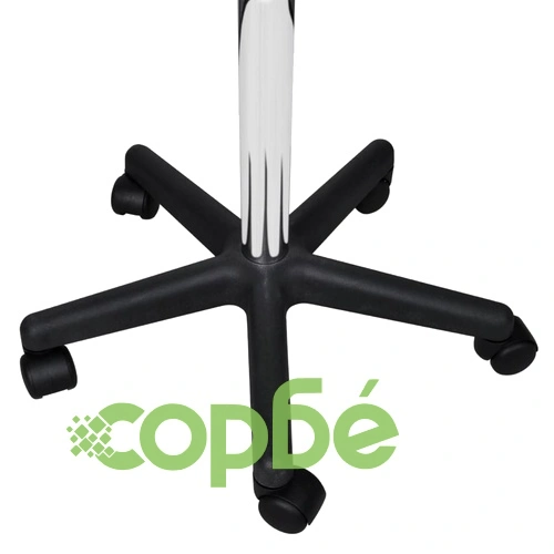 Офис табуретки, 2 бр, черни, 35,5x84 см, изкуствена кожа ➤ топ цена ➤ sorbe.bg