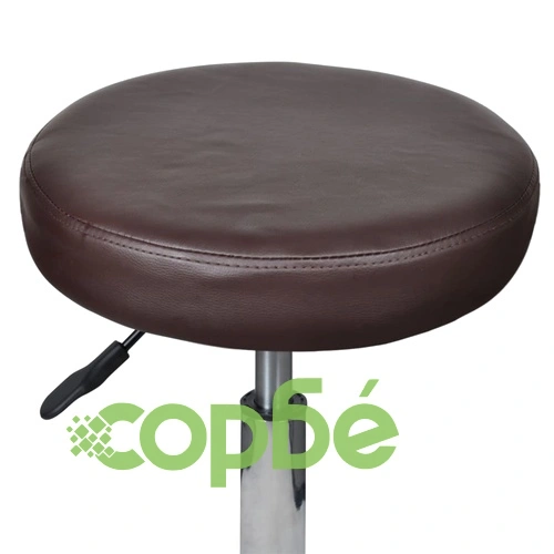 Офис табуретки, 2 бр, кафяви, 35,5x84 см, изкуствена кожа ➤ топ цена ➤ sorbe.bg